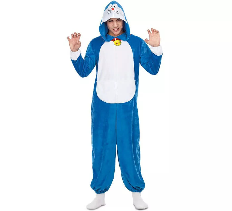 Disfraz Pijama de Doraemon para adultos