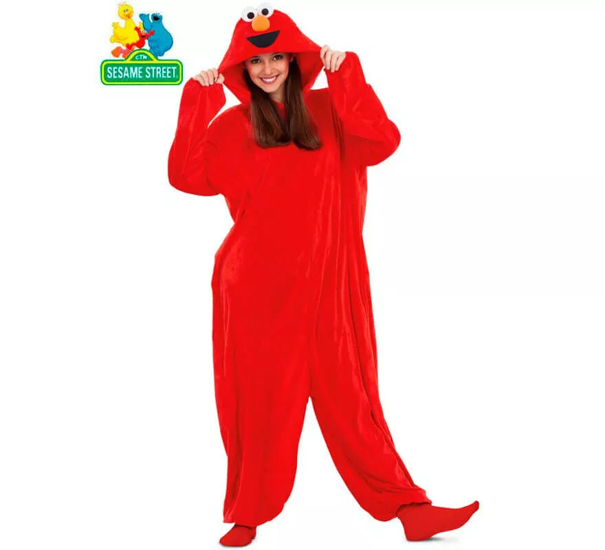 Disfraz Pijama de Elmo para adultos