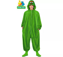 Oscar der mürrische Pyjama Kostüm für Erwachsene