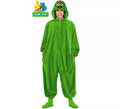 Disfraz Pijama de Oscar el Gruñón para adultos