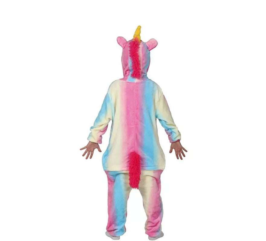 Disfraz Pijama de Unicornio Multicolor para niña