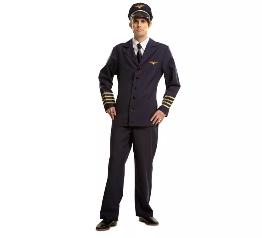 Translation missing: en.Disfraz Piloto de Vuelo Comercial para hombre