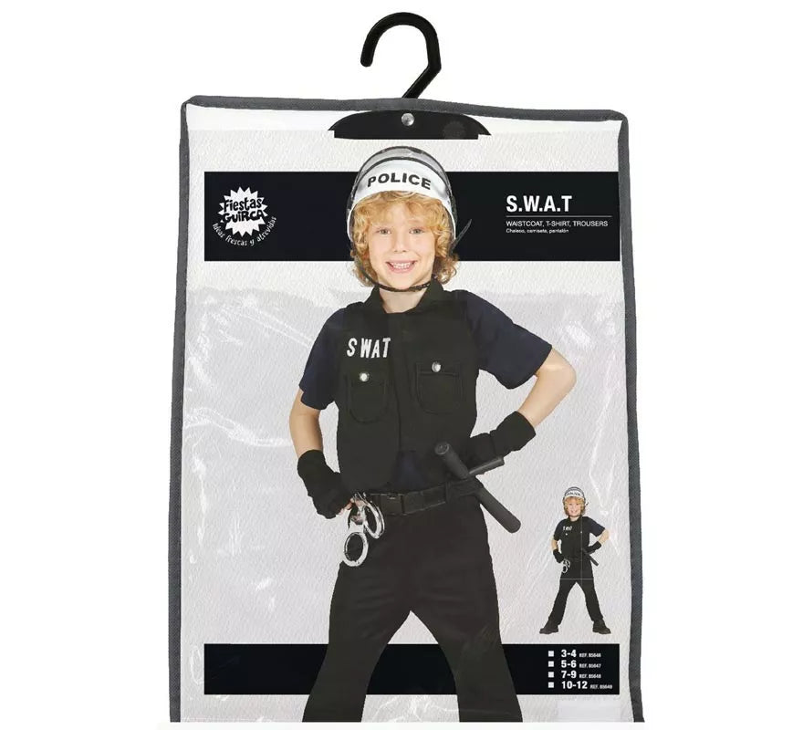 Disfraz Policía SWAT para Niños