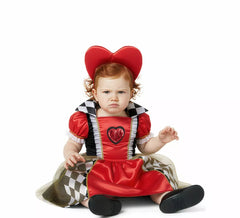 Queen of Hearts costume for baby