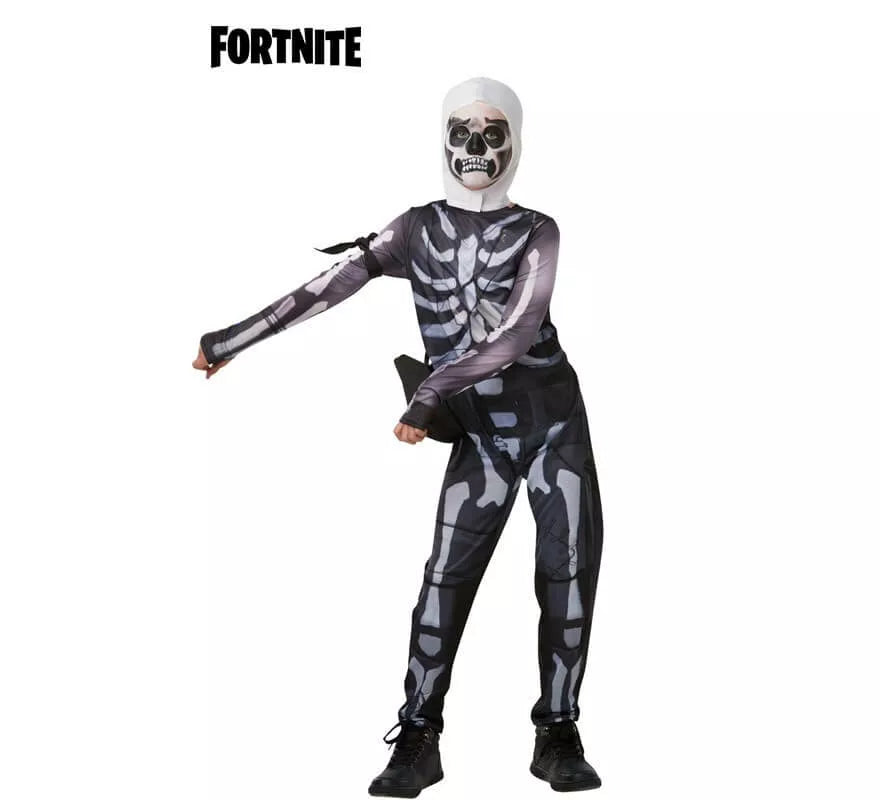 Disfraz Skull Trooper Fortnite para niños y adolescentes