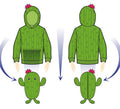 Disfraz Sudadera Peluche Carmen Cactus infantil