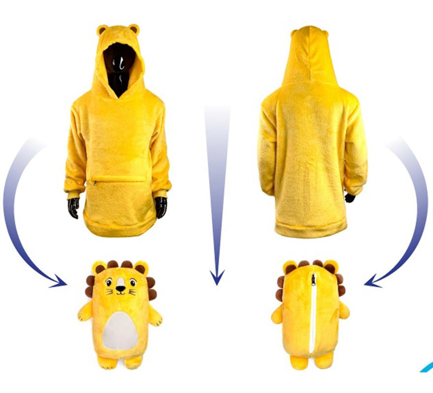 Translation missing: en.Disfraz Sudadera Peluche Lorenzo León infantil