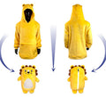 Disfraz Sudadera Peluche Lorenzo León para adultos