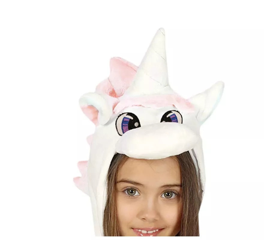 Disfraz tipo Pijama Unicornio Rosa para niña