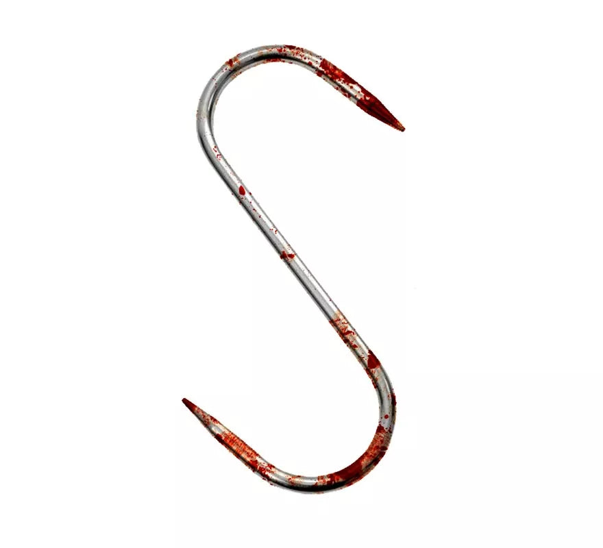 Doble Gancho Ensangrentado de 33 cm