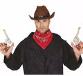 Dos Pistolas Largas de Vaquero de 20 cm