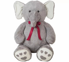 Wanda Plush Elephant with Bow 120 cm