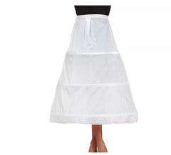 Adult Long White Petticoat
