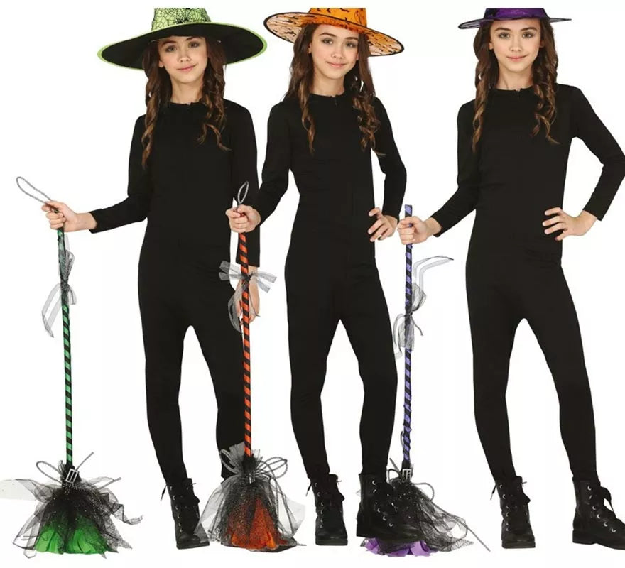 Escoba de Bruja Surtida de 95 cm