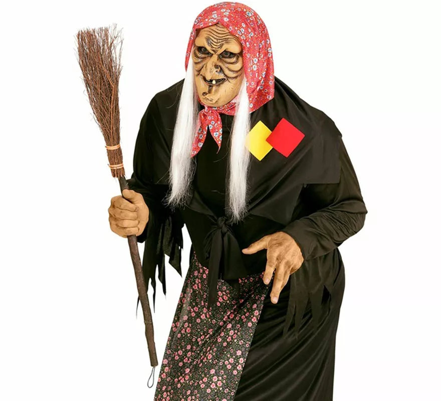 Escoba Torcida de Bruja de 89 cm