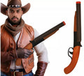 Escopeta con Retroceso de Vaquero de 50 cm de Plástico