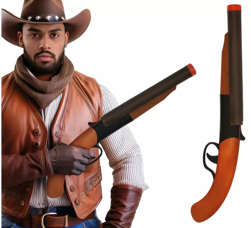 Translation missing: en.Escopeta con Retroceso de Vaquero de 50 cm de Plástico