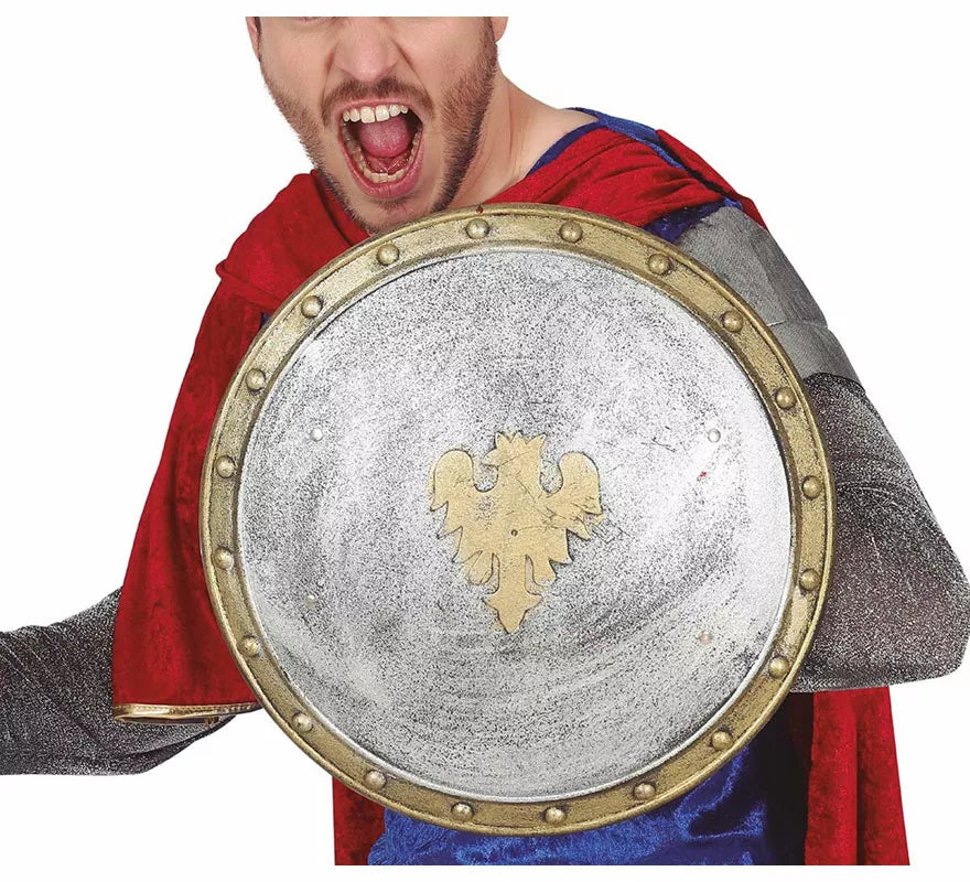 Translation missing: en.Escudo Medieval con Insignia de Águila de 37 cm