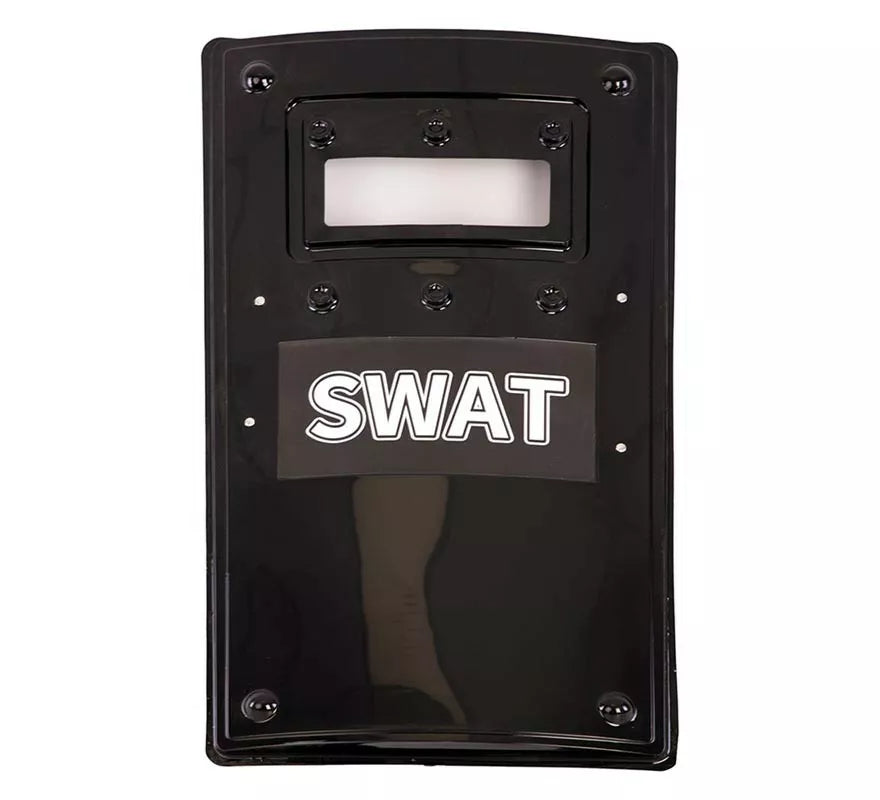 Translation missing: en.Escudo Swat negro de 66,5X38 cm