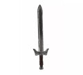 Espada de Bárbaro oscura plástico de juguete de 16x66 cm