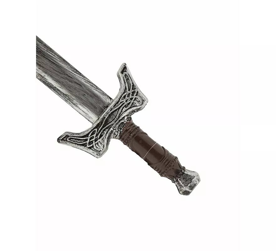 Espada de Bárbaro oscura plástico de juguete de 16x66 cm