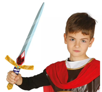 Espada de Gladiador piedra roja de Foam infantil
