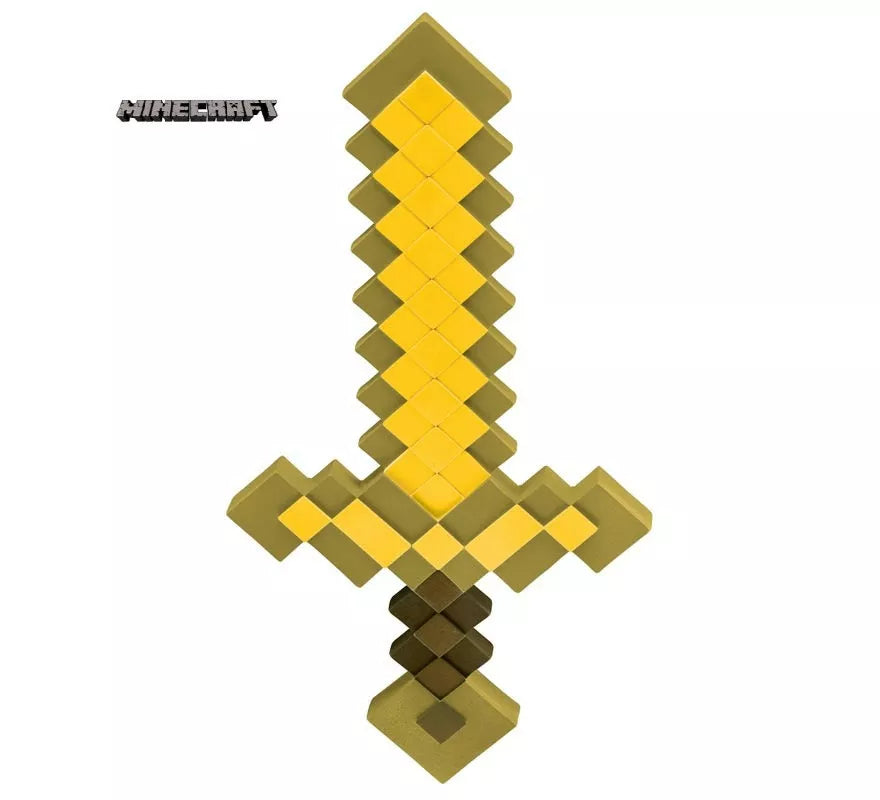Translation missing: en.Espada de Minecraft Oro
