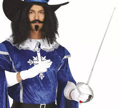 65 cm Silver Musketeer Sword