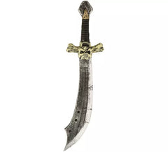Pirate Sword with Foam Skull 69 cm