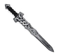Espada Dragones plateada de juguete de 60 cm