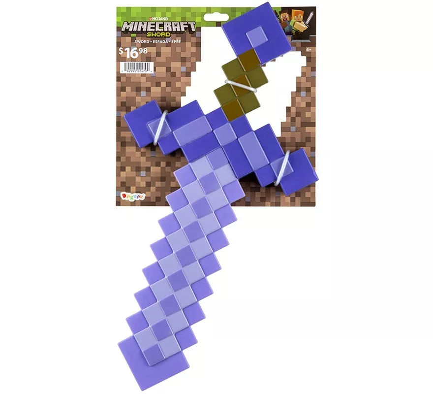 Espada Encantada Mojang de Minecraft de 50 cm