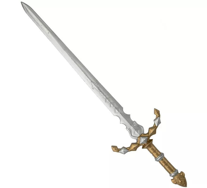 Espada Medieval con Mango Dorado