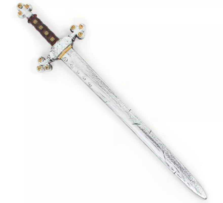 Espada Medieval Cruz de juguete de 72 cm