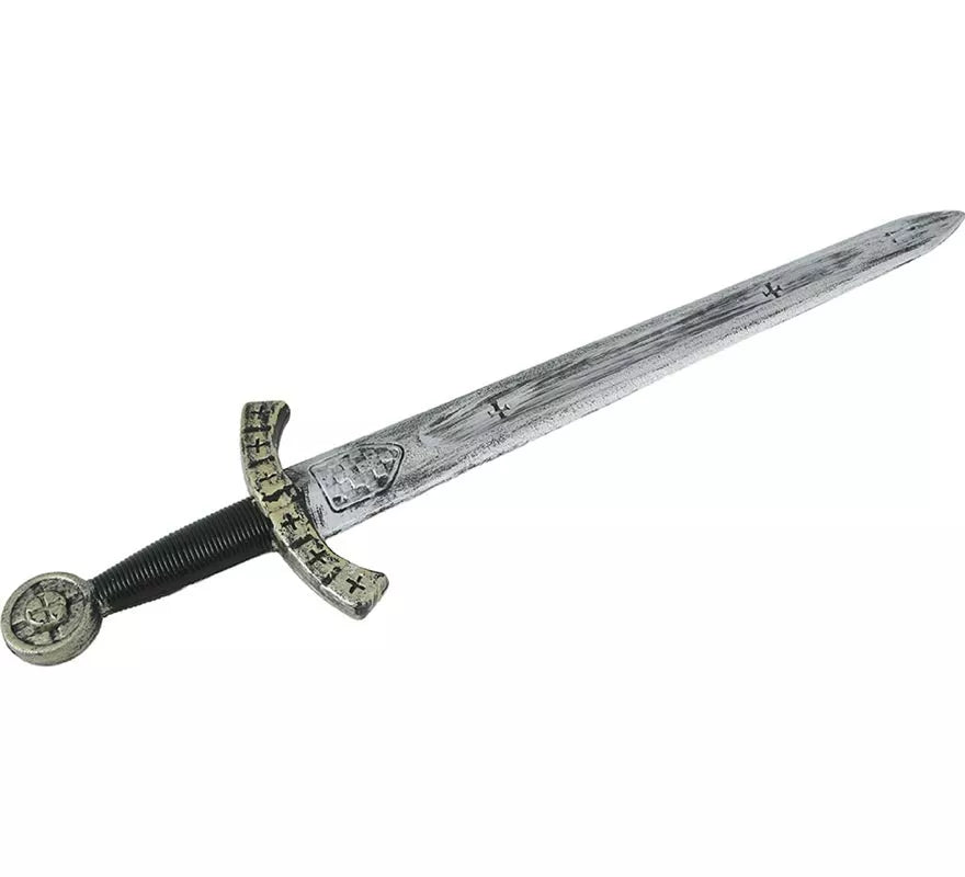 Espada Medieval de 60 cm de Plástico de Juguete