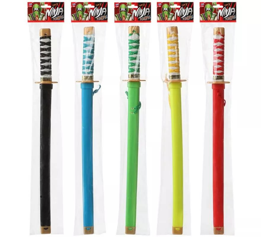 Translation missing: en.Espada Ninja en 5 colores surtidos 48 cm