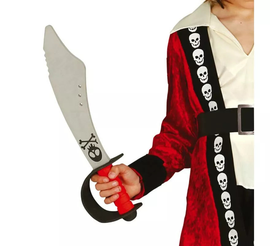 Espada Pirata Goma Eva 43 cm para niños