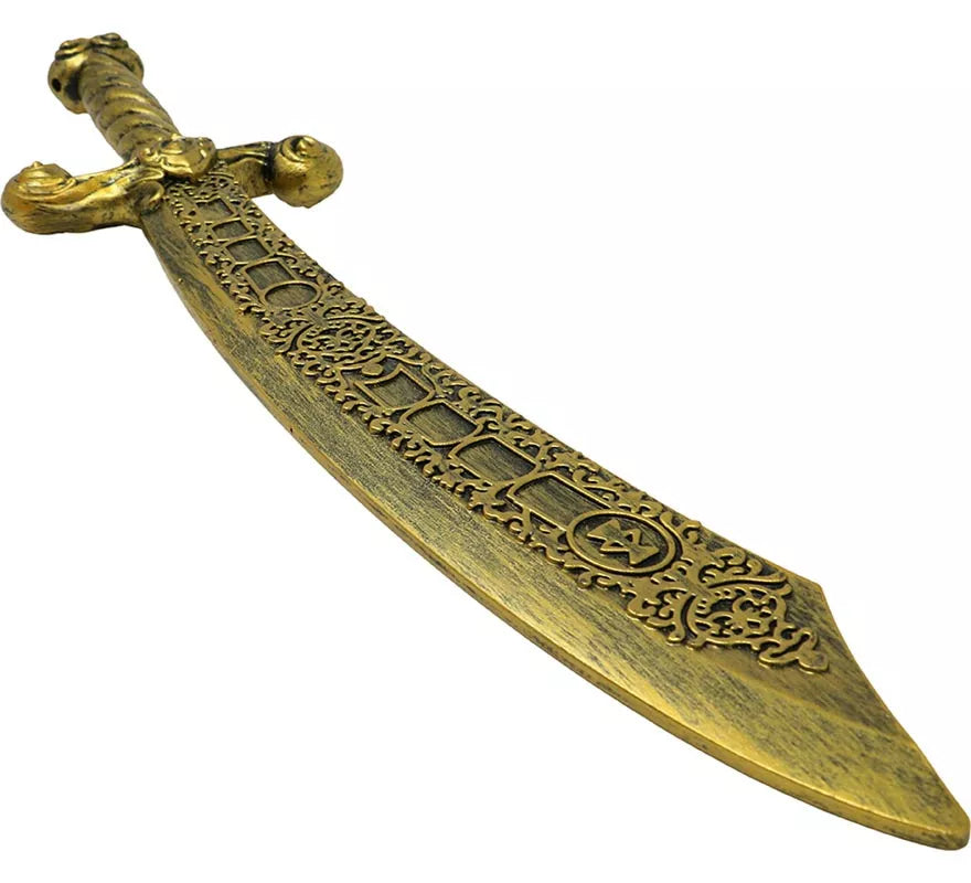 Espada Romana dorada de 55 cm de Plástico