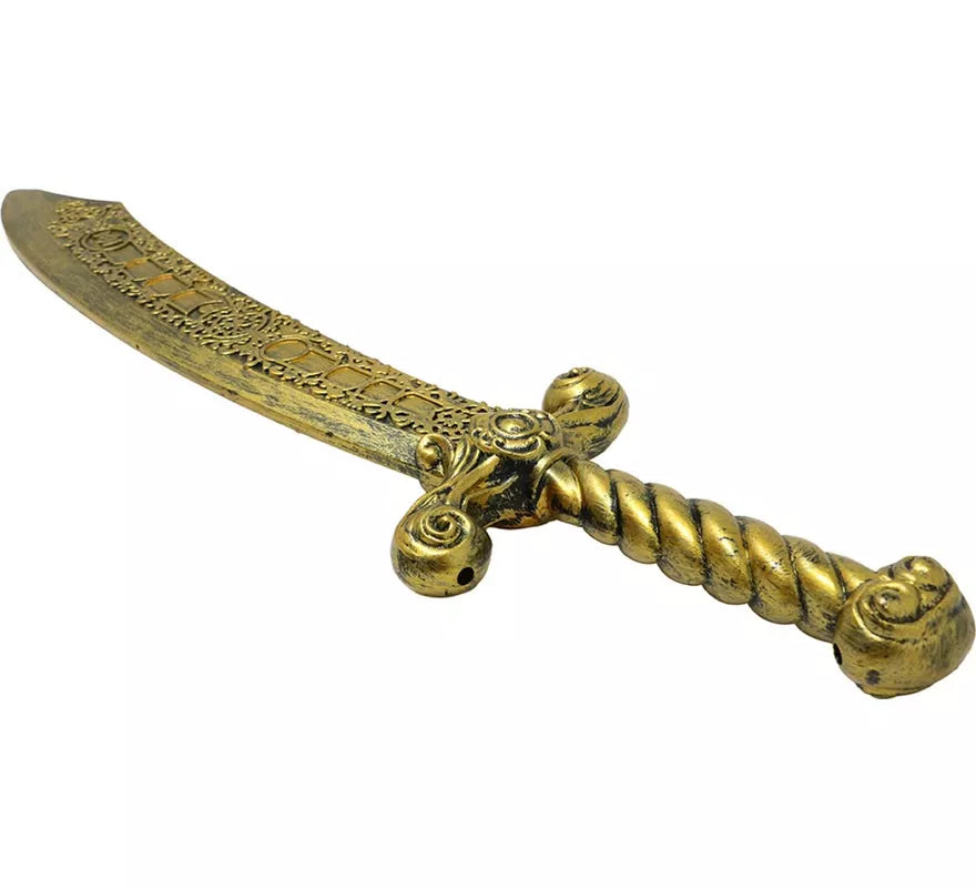Espada Romana dorada de 55 cm de Plástico