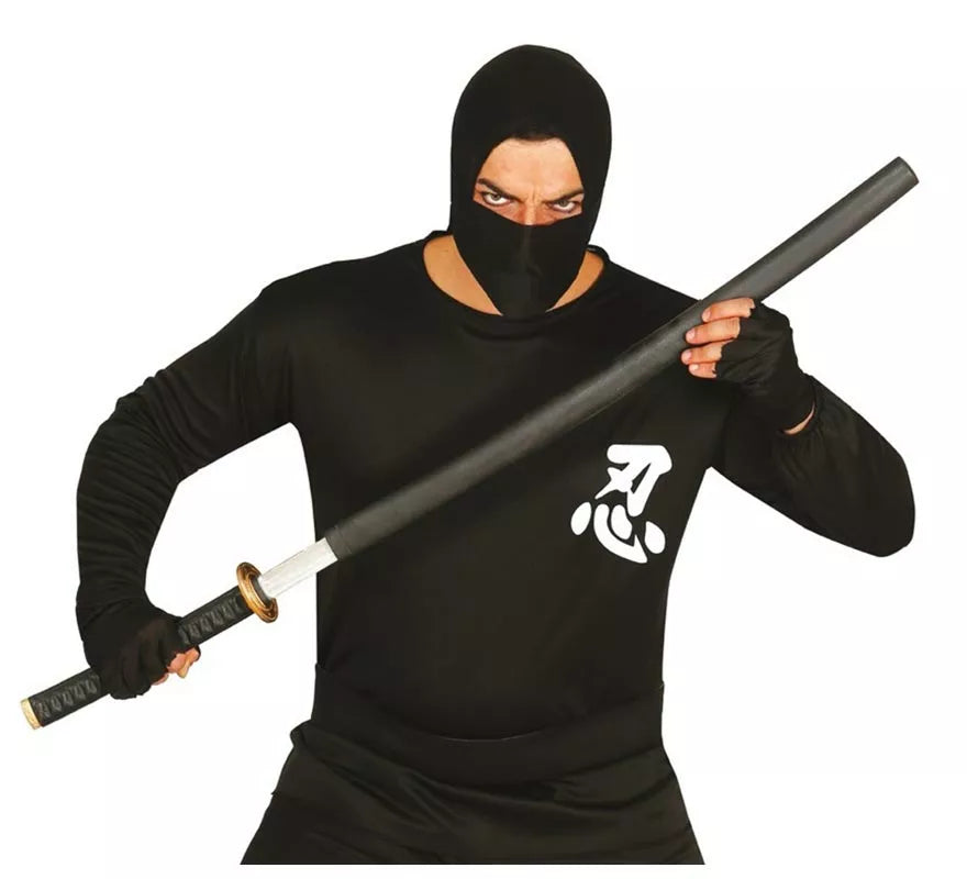 Espada Samurai o Ninja con funda 105 cm.
