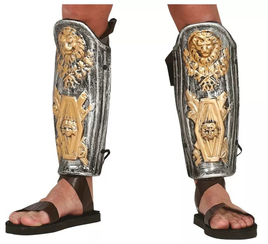 Espinilleras Romano para adulto