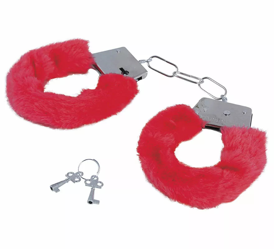 Esposas con Terciopelo Rojas