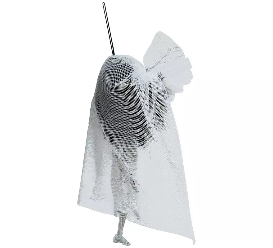 Esqueleto Cabezón Novia 16 cm