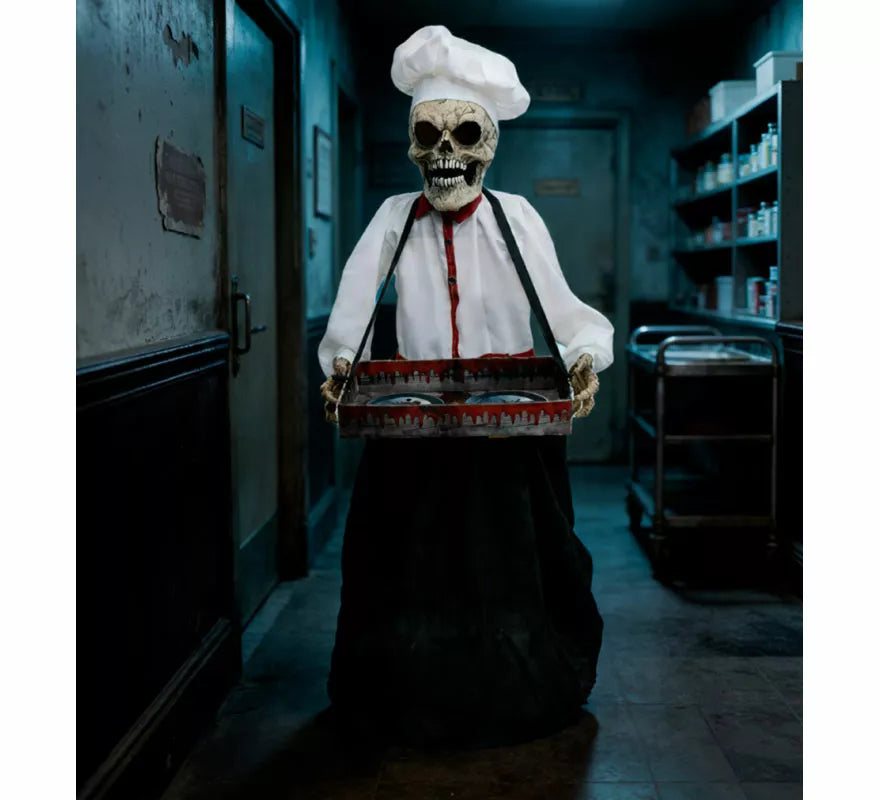 Translation missing: en.Esqueleto Chef Andante con Sonido y Movimiento de 55x20x140 cm