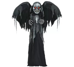 180cm Robed Skeleton with Sound, Light, and Movement