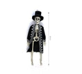 Esqueleto de Novio negro de 40 cm
