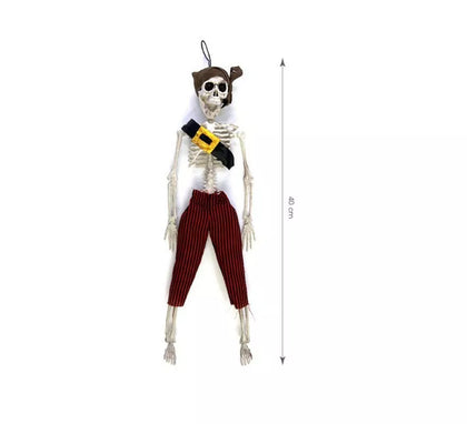 Esqueleto de Pirata de 40 cm