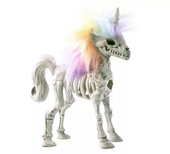 Multicolor Unicorn Skeleton 21x17x7 cm