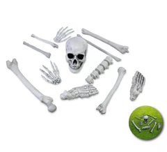 Decorative mesh waste skeleton