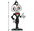 Esqueleto Día de los Muertos para decoración 34x17 cm
