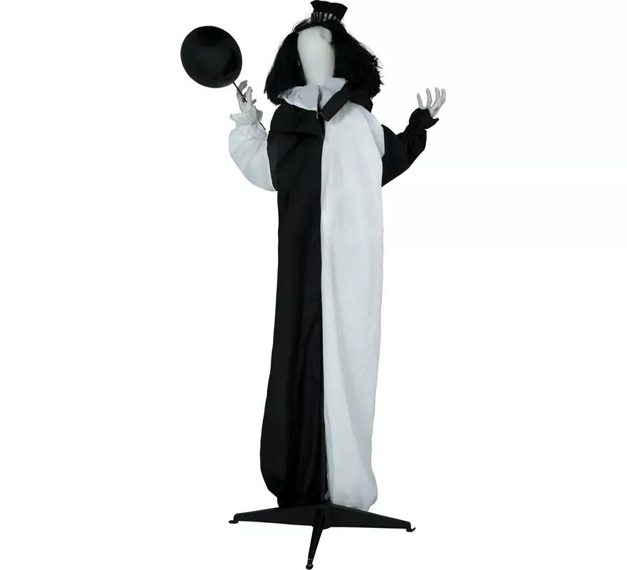 Payaso Terrifier con Luz de Sonido y Movimiento de 170 cm